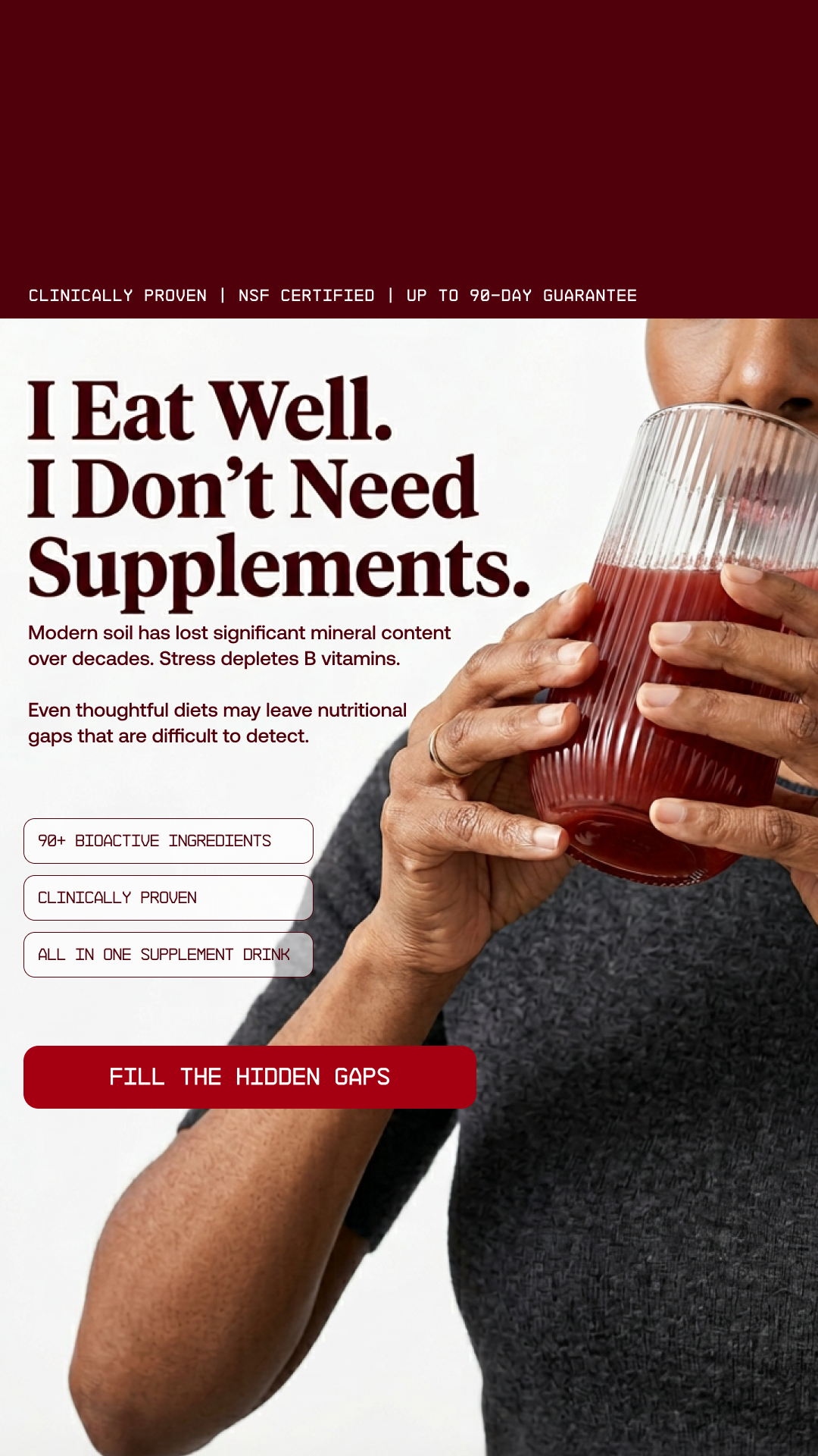 Most Supplements Are Under-Dosed